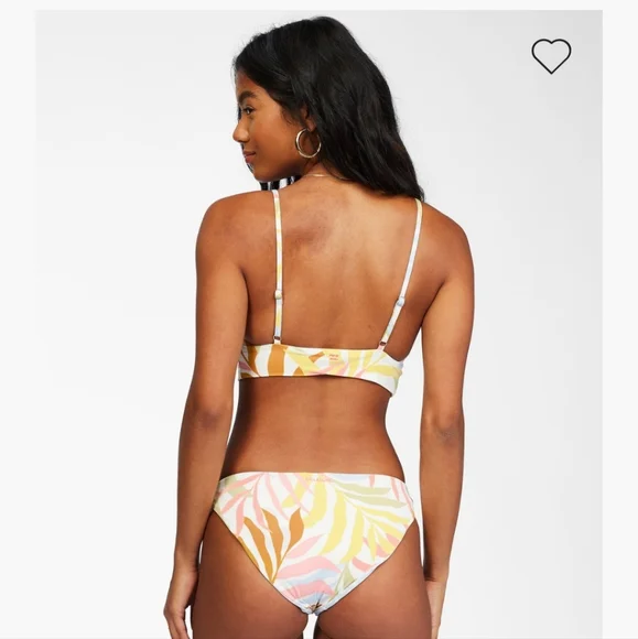 Billabong Tropic Jungle V-Neck Cami Bikini Top - Picture 12 of 13